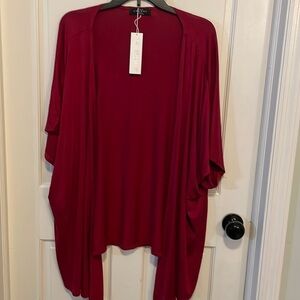 Made‎ By Johnny Woman’s Short Sleeve
Dolman Cardigan red XXXL made in the USA